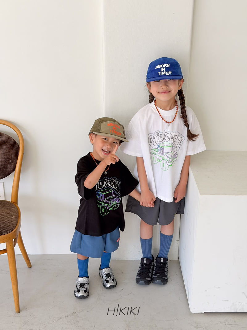 Hikiki - Korean Children Fashion - #littlefashionista - Neon Truck Tee - 3