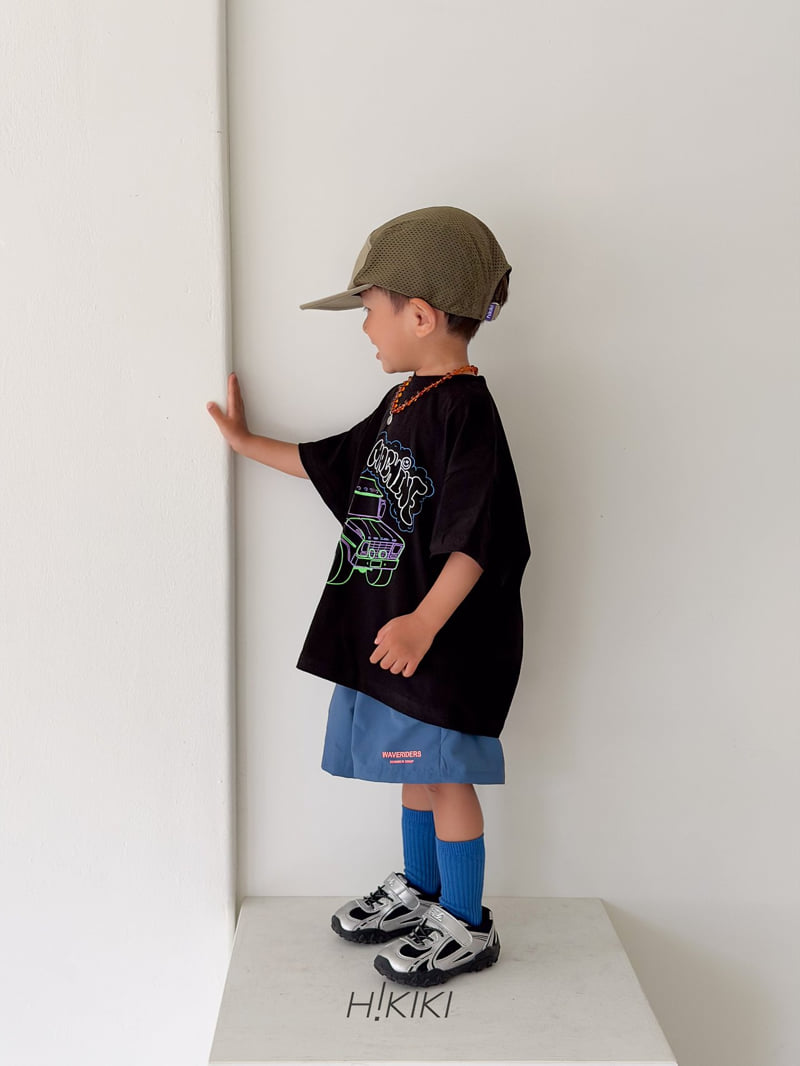 Hikiki - Korean Children Fashion - #littlefashionista - Neon Truck Tee - 4