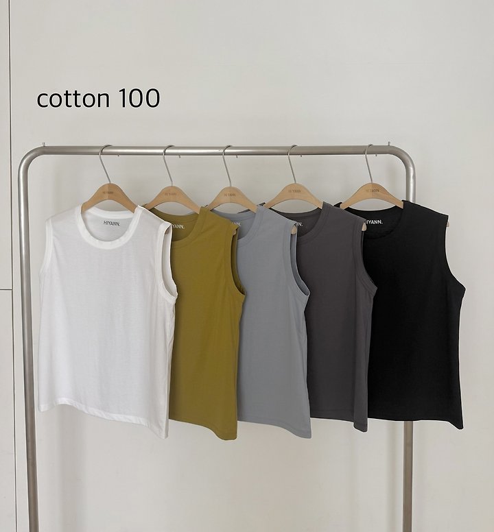 Hiyann - Korean Women Fashion - #momslook - MHL Sleeveless Top