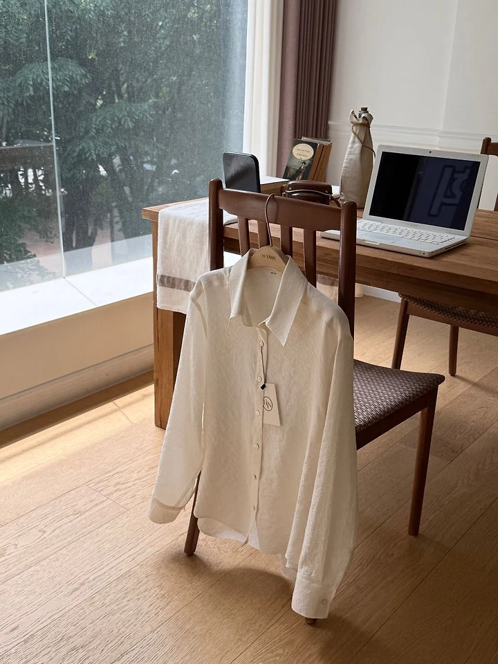 Hiyann - Korean Women Fashion - #momslook - Nine Blouse - 6