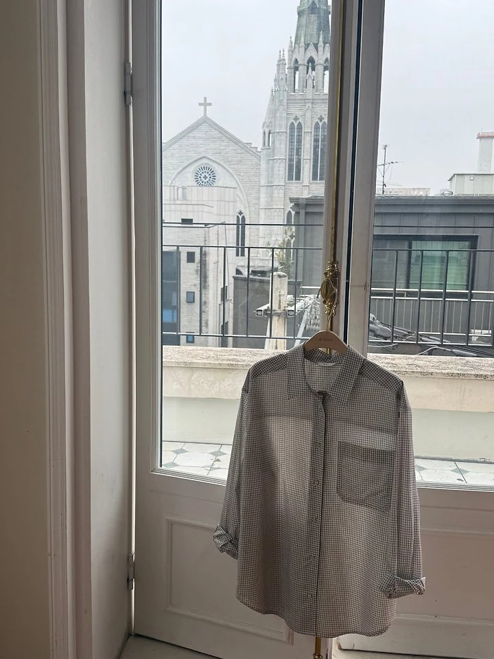 Hiyann - Korean Women Fashion - #momslook - Pocket Shirt - 3