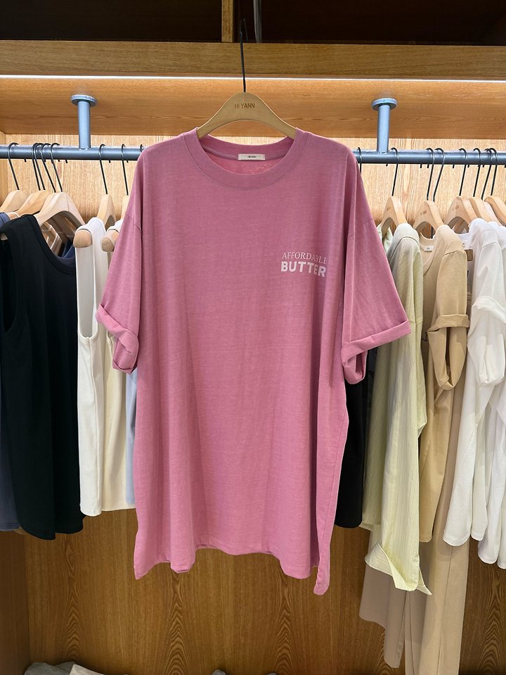 Hiyann - Korean Women Fashion - #womensfashion - Butter Pig Tee - 5