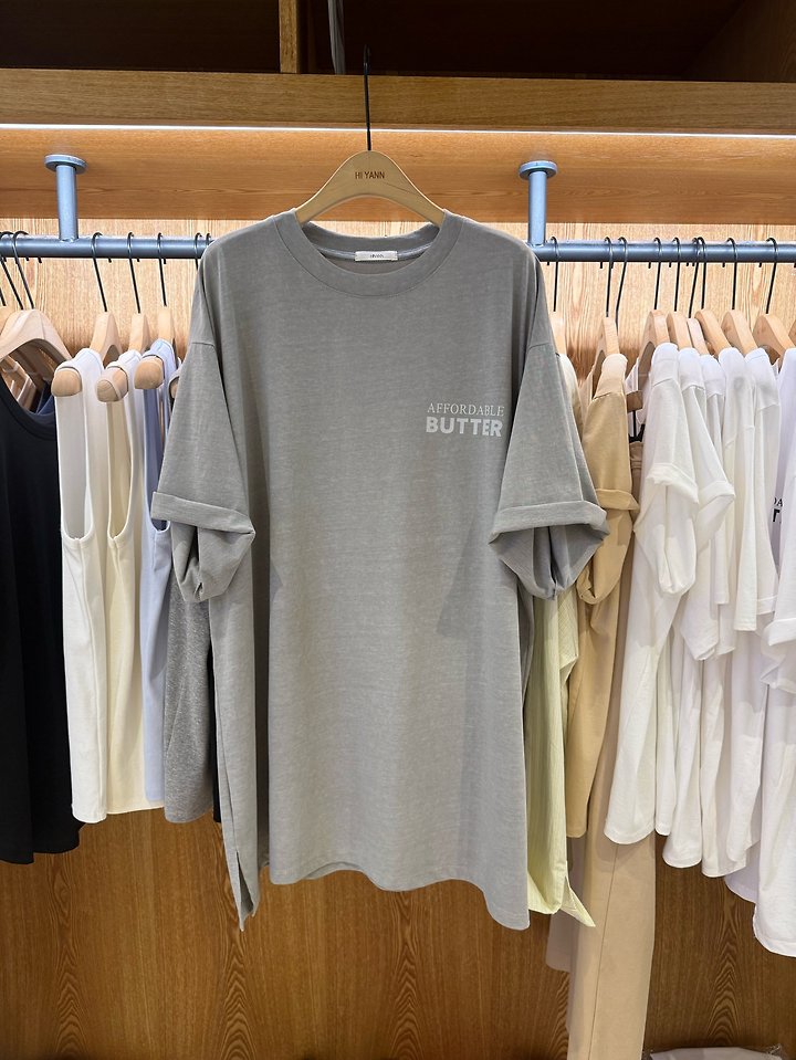 Hiyann - Korean Women Fashion - #womensfashion - Butter Pig Tee - 7