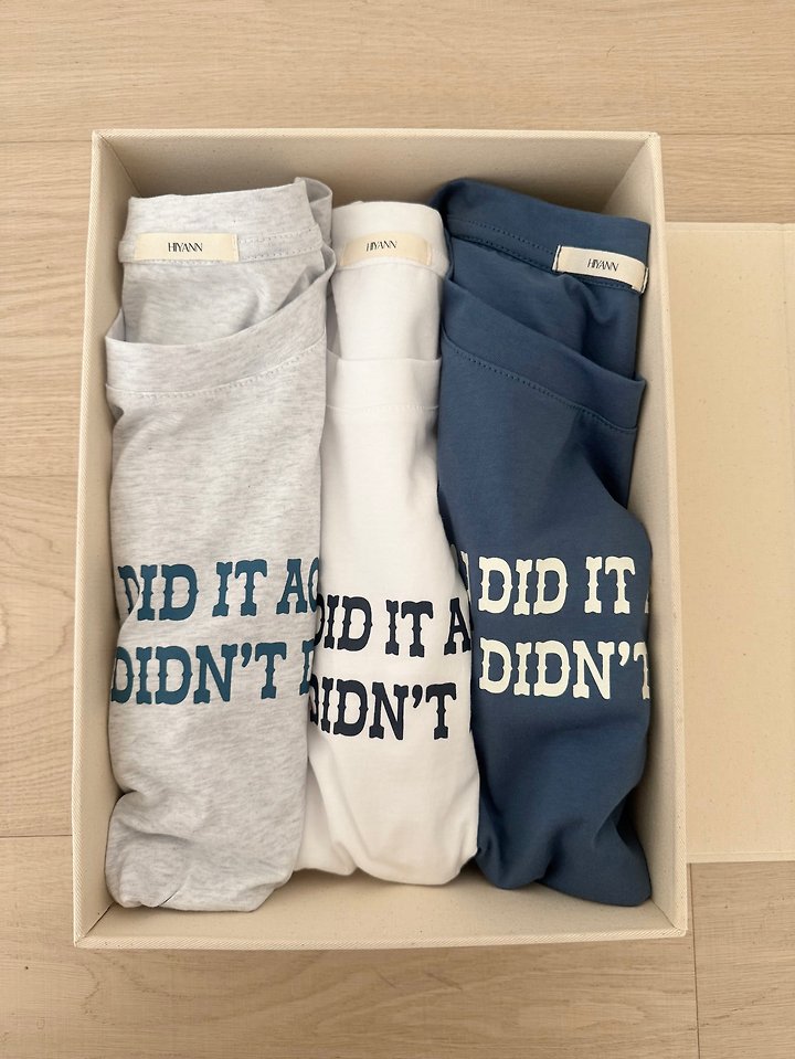 Hiyann - Korean Women Fashion - #womensfashion - Oops Tee - 8