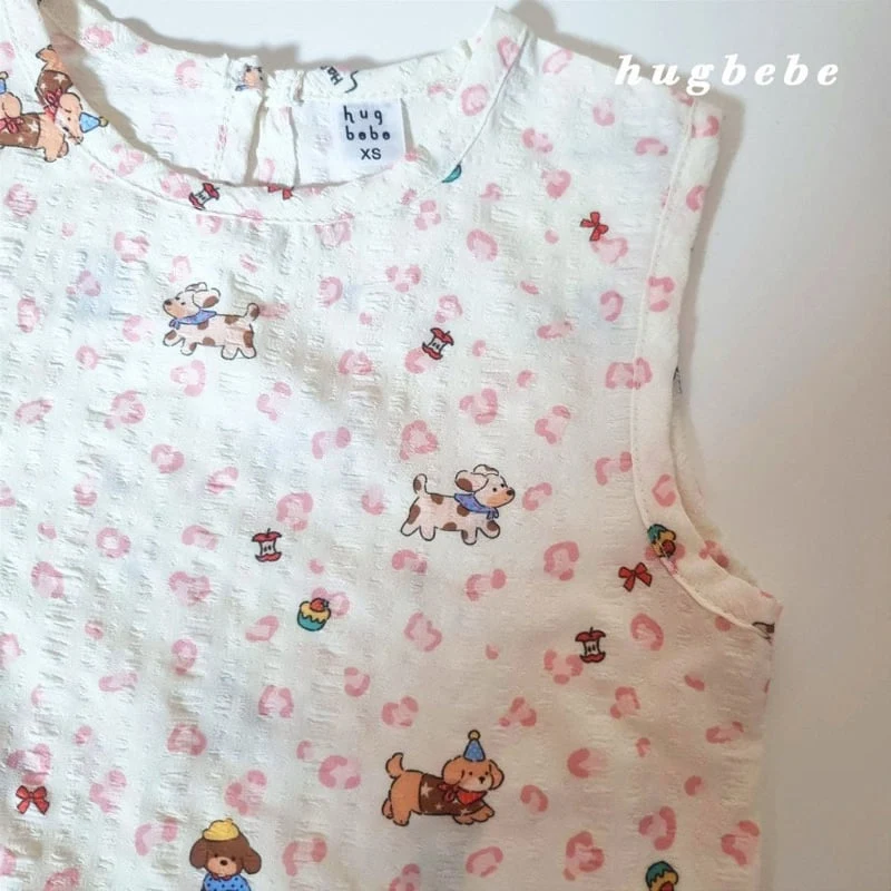 Hug Bebe - Korean Baby Fashion - #babyboutique - Play Puppy Set - 6
