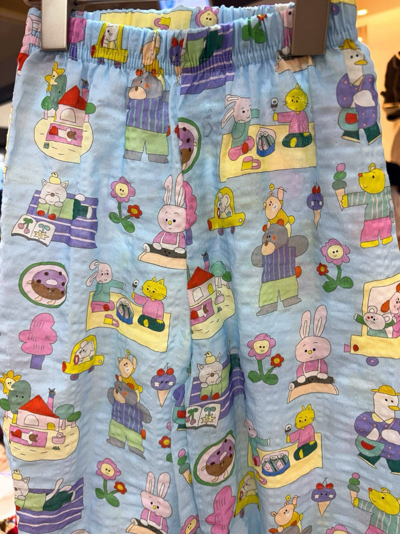 Hug Bebe - Korean Baby Fashion - #babyboutique - Amusement Park Pants - 10