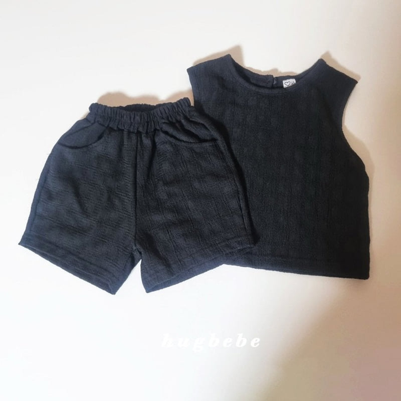 Hug Bebe - Korean Baby Fashion - #babyboutiqueclothing - Midnight Set - 3