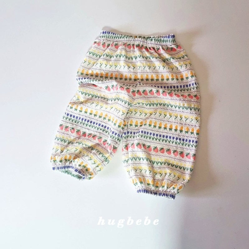 Hug Bebe - Korean Baby Fashion - #babyfashion - Fruity Strap Sleeveless Set - 8