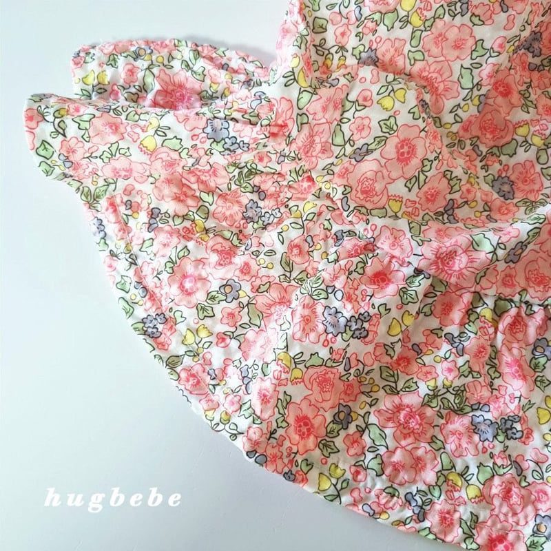 Hug Bebe - Korean Baby Fashion - #babyfever - Puffy Flower Set - 8