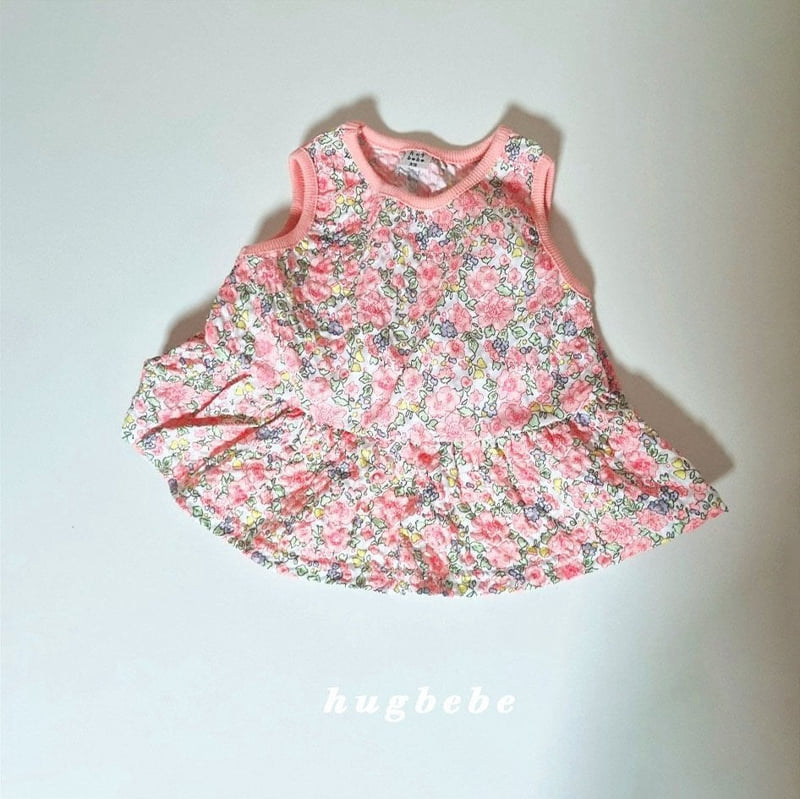 Hug Bebe - Korean Baby Fashion - #babylifestyle - Puffy Flower Set - 10