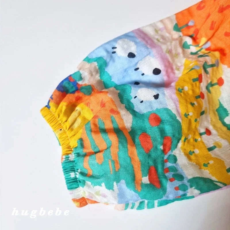 Hug Bebe - Korean Baby Fashion - #babyoninstagram - Animal Farm Pants - 3