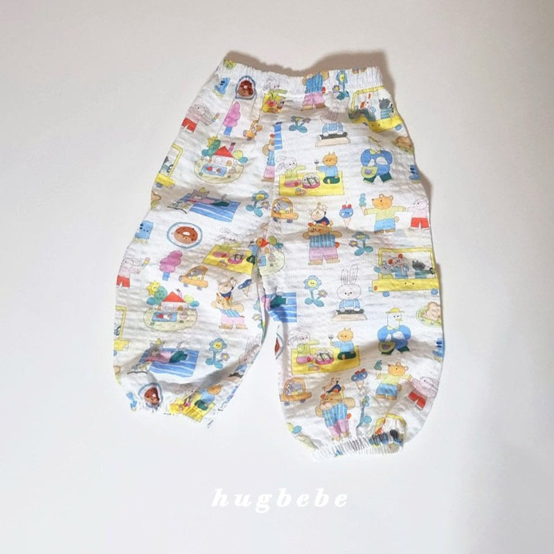 Hug Bebe - Korean Baby Fashion - #babyoninstagram - Amusement Park Pants - 2