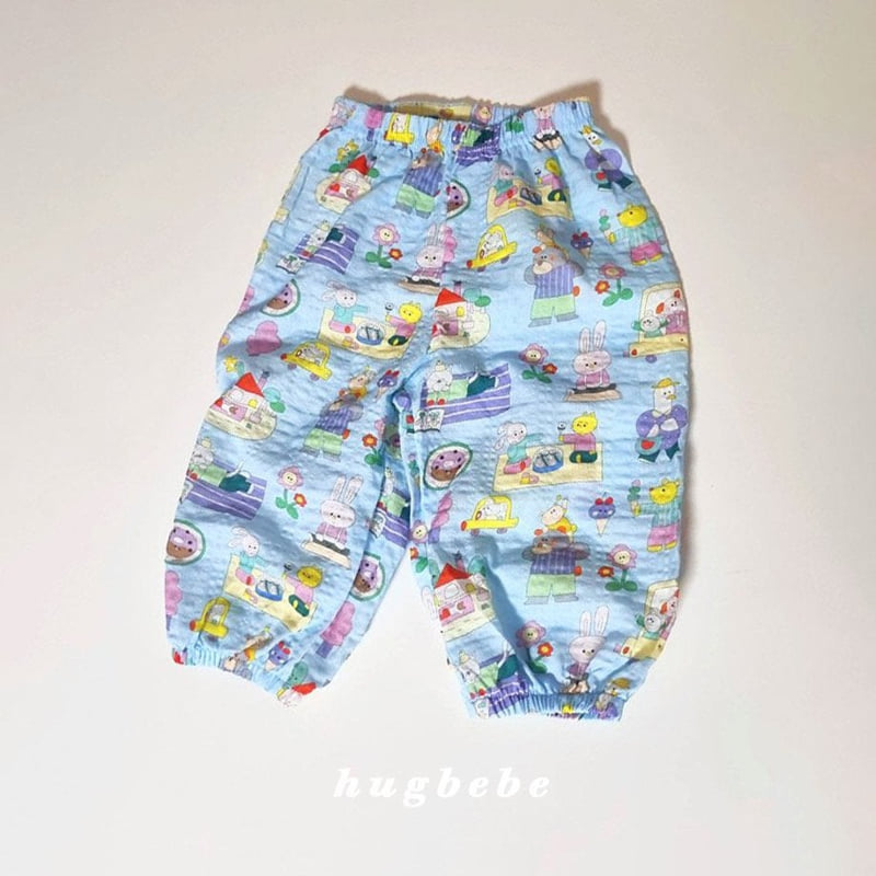 Hug Bebe - Korean Baby Fashion - #babyootd - Amusement Park Pants - 3