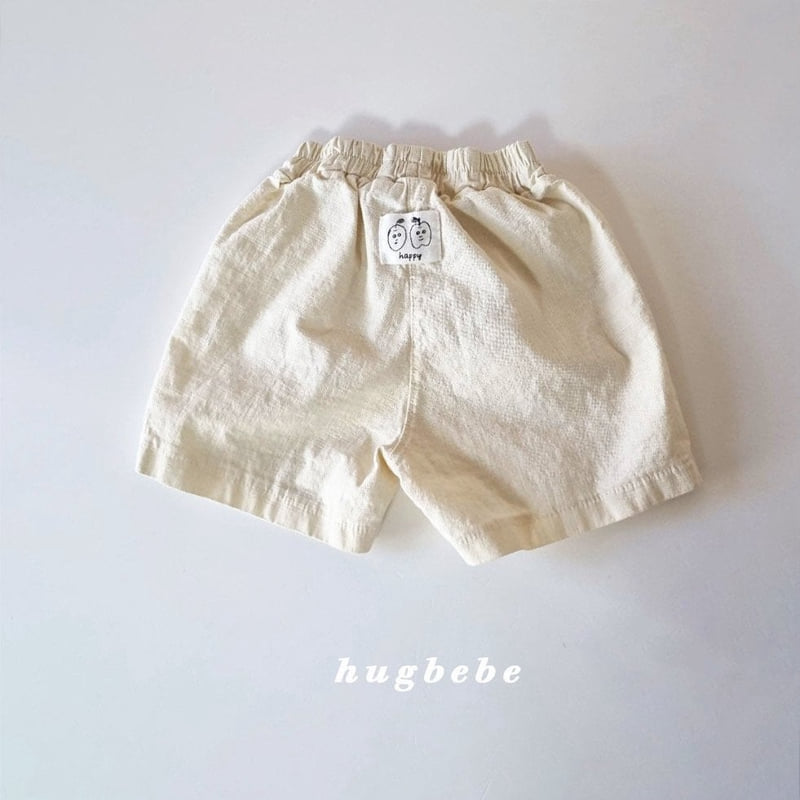 Hug Bebe - Korean Baby Fashion - #babyoutfit - Linen Span Shorts - 7