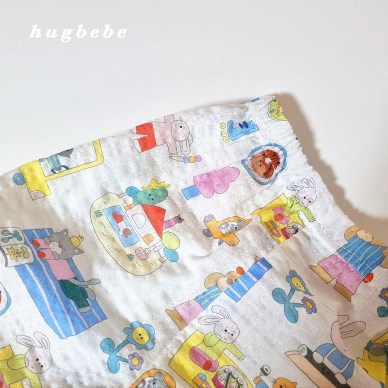 Hug Bebe - Korean Baby Fashion - #babyootd - Amusement Park Pants - 4