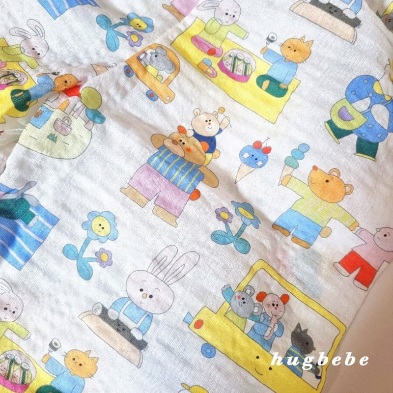 Hug Bebe - Korean Baby Fashion - #babyoutfit - Amusement Park Pants - 5