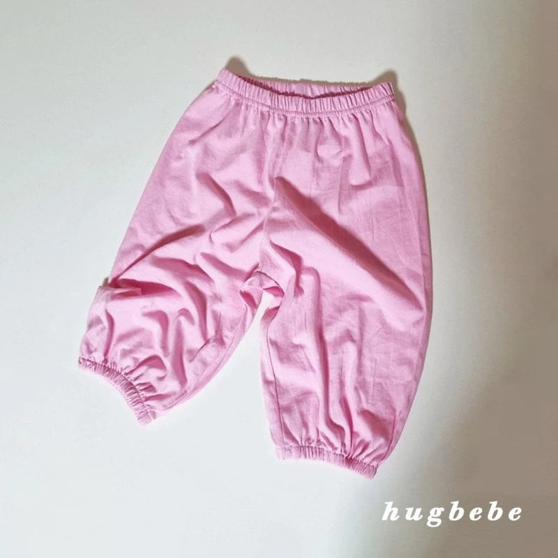 Hug Bebe - Korean Baby Fashion - #babyoutfit - 60s Cotton Solid Pants - 3