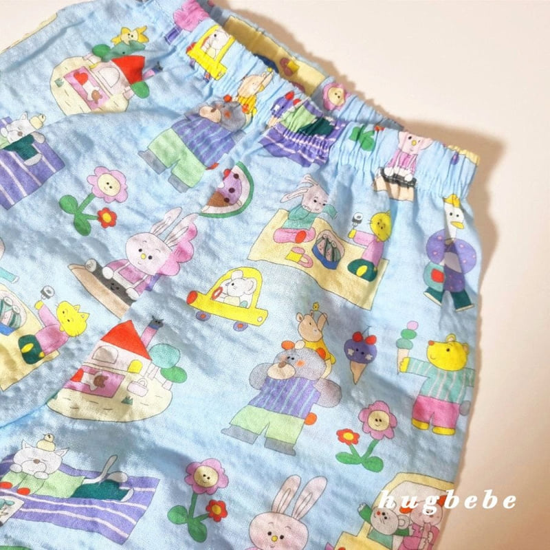 Hug Bebe - Korean Baby Fashion - #babywear - Amusement Park Pants - 6