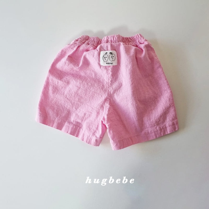Hug Bebe - Korean Baby Fashion - #onlinebabyboutique - Linen Span Shorts - 9