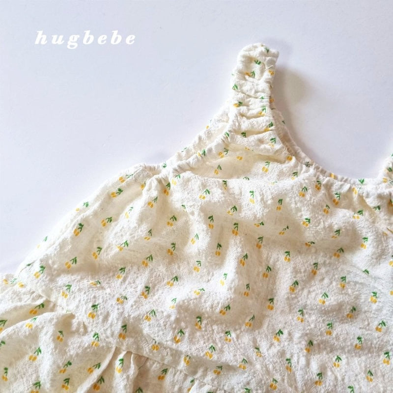 Hug Bebe - Korean Baby Fashion - #onlinebabyboutique - Petite Series Balloon One-piece - 2