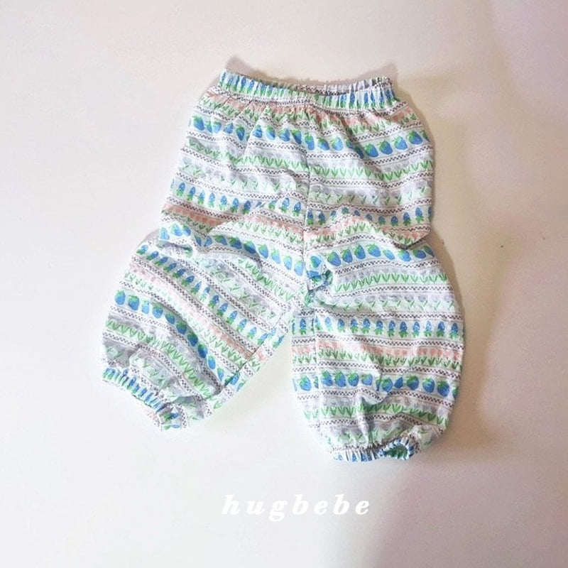 Hug Bebe - Korean Baby Fashion - #onlinebabyshop - Fruity Strap Sleeveless Set - 4