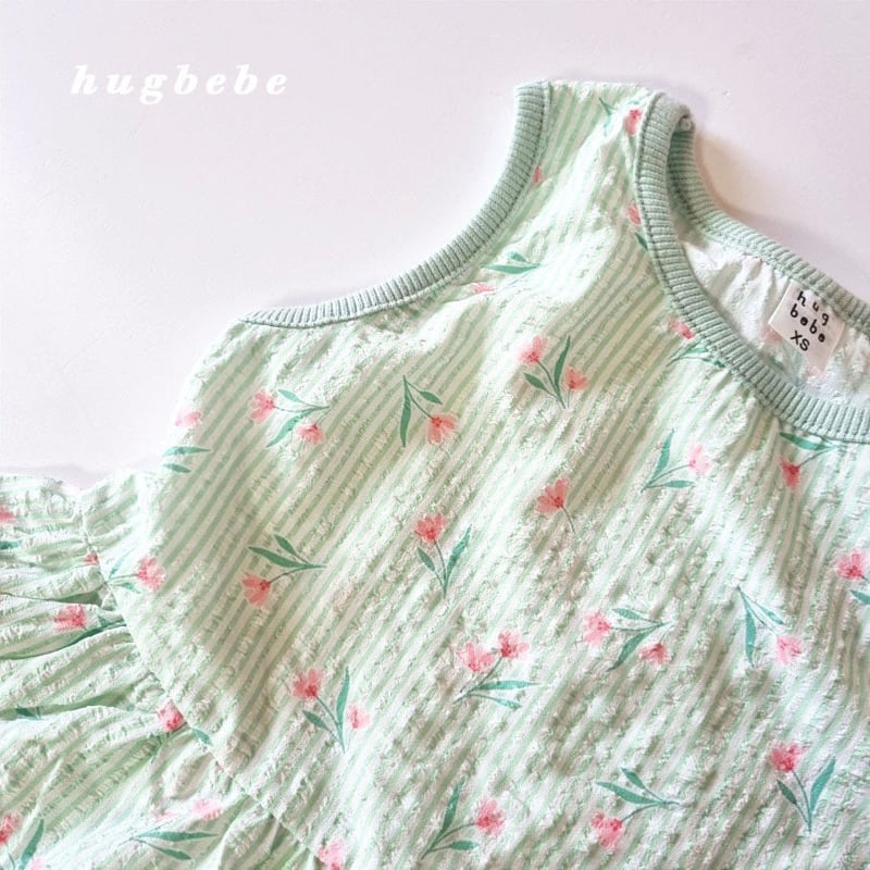 Hug Bebe - Korean Baby Fashion - #smilingbaby - Breeze Flower Set - 2