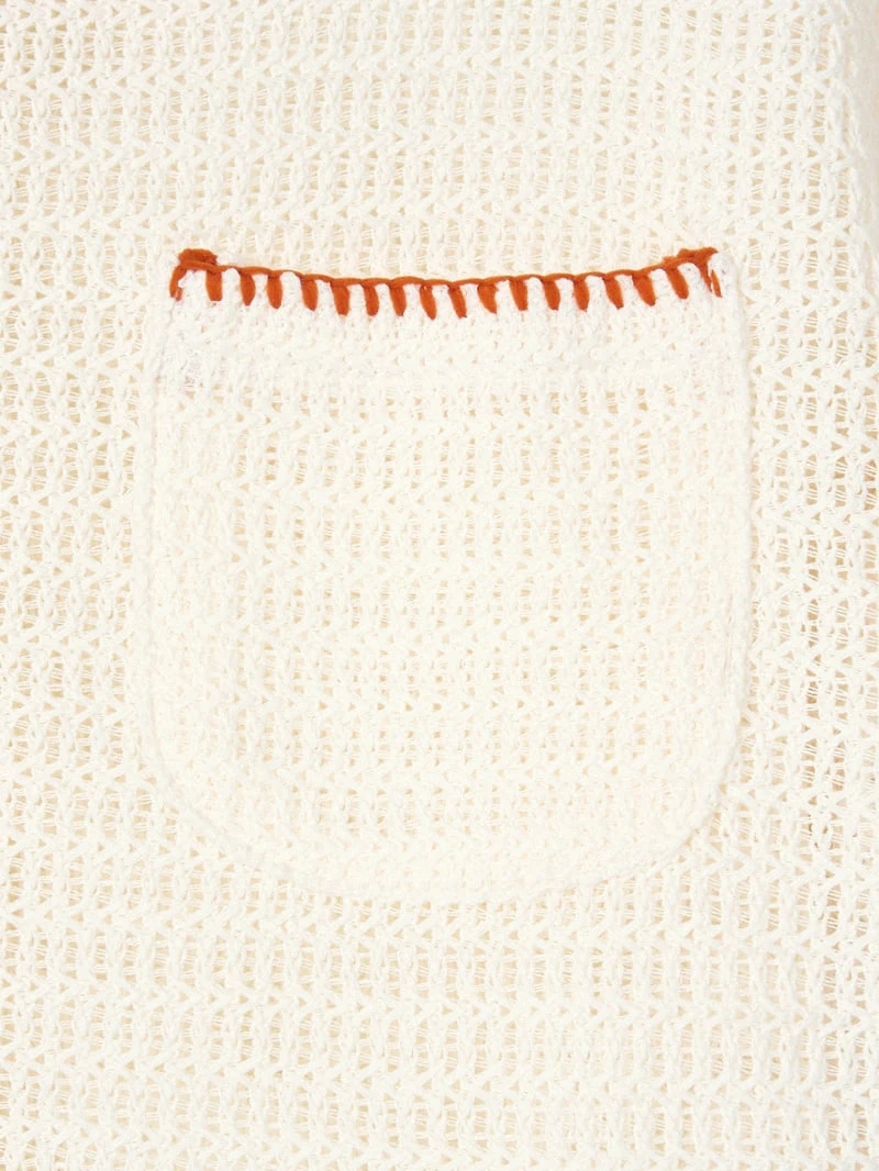 I Under Stand - Korean Children Fashion - #childofig - Crochet Shirt - 3