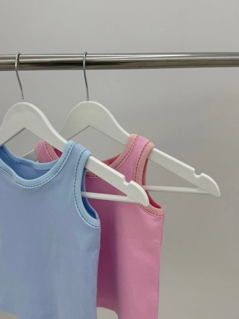 I Under Stand - Korean Children Fashion - #kidsshorts - Pincoat Sleeveless Top - 6