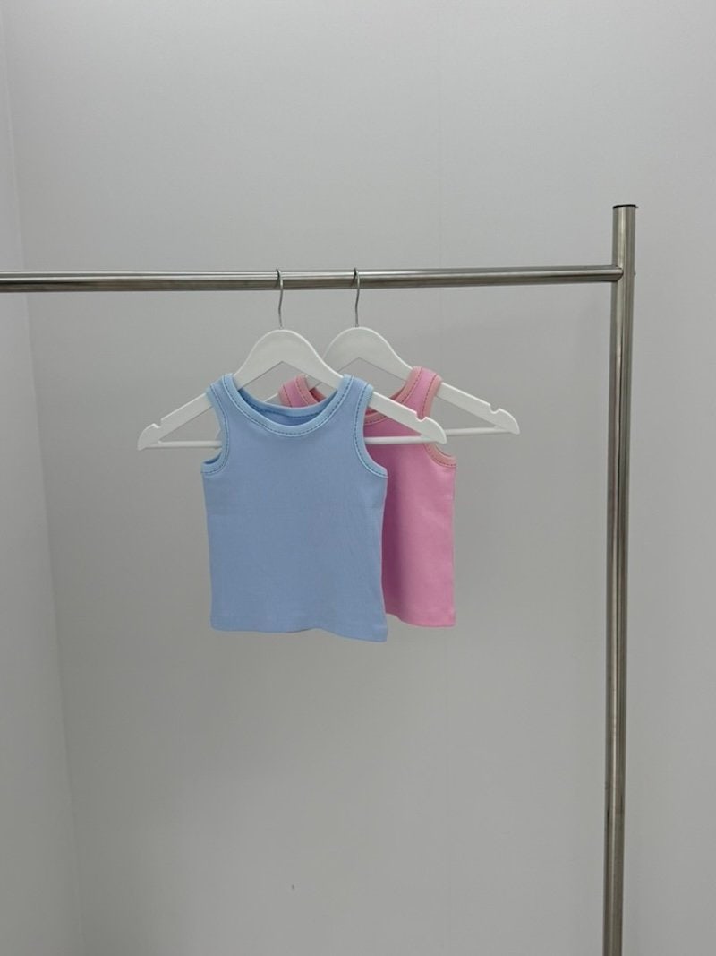 I Under Stand - Korean Children Fashion - #kidsstore - Pincoat Sleeveless Top - 7