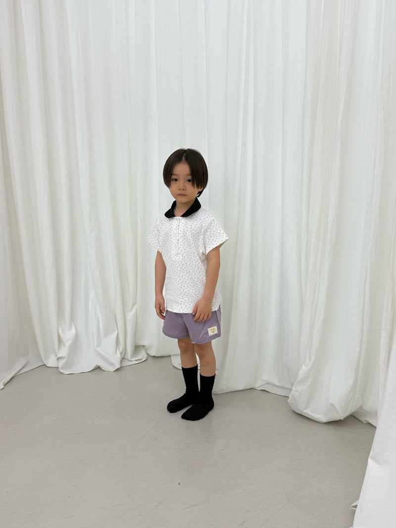 I Under Stand - Korean Children Fashion - #kidzfashiontrend - Flower Collar Tee - 9