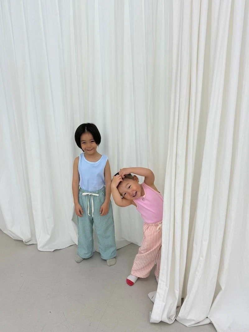 I Under Stand - Korean Children Fashion - #kidzfashiontrend - Pincoat Sleeveless Top - 8