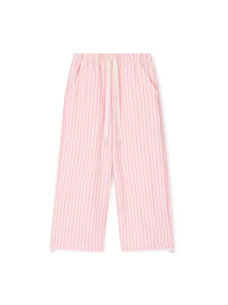I Under Stand - Korean Children Fashion - #kidsstore - Stripe String Pants - 4