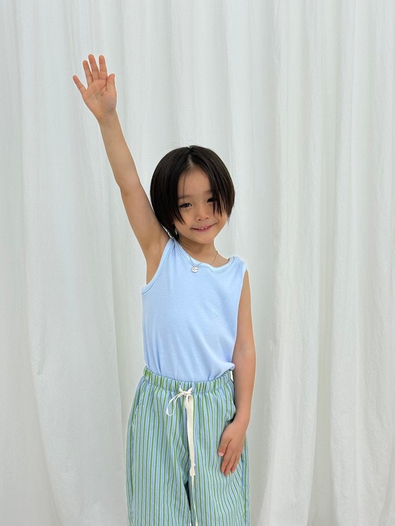 I Under Stand - Korean Children Fashion - #littlefashionista - Pincoat Sleeveless Top - 10