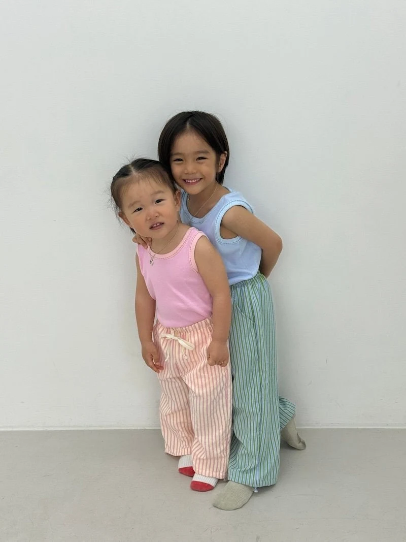 I Under Stand - Korean Children Fashion - #stylishchildhood - Stripe String Pants - 12