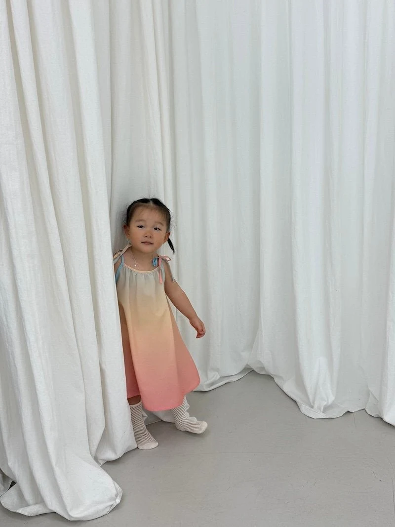 I Under Stand - Korean Children Fashion - #todddlerfashion - Gradient One-piece - 7