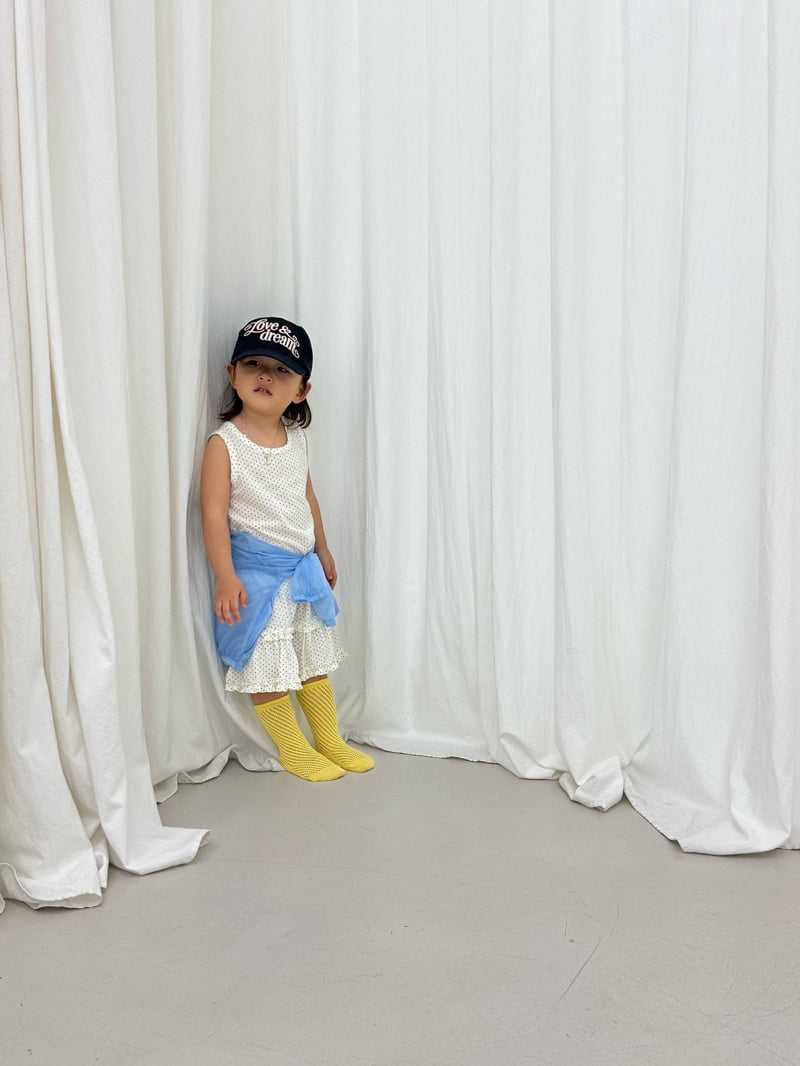 I Under Stand - Korean Children Fashion - #toddlerclothing - Frill Sleeveless One-piece - 9