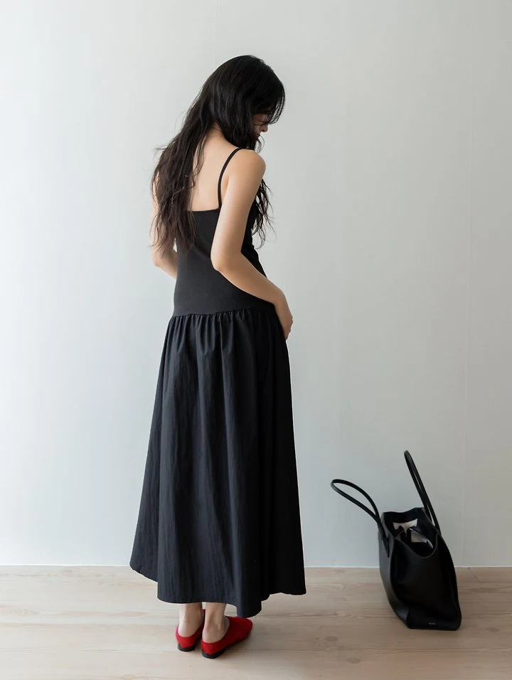 Inssense - Korean Women Fashion - #restrostyle - Lace Layer Maxi One-piece - 6