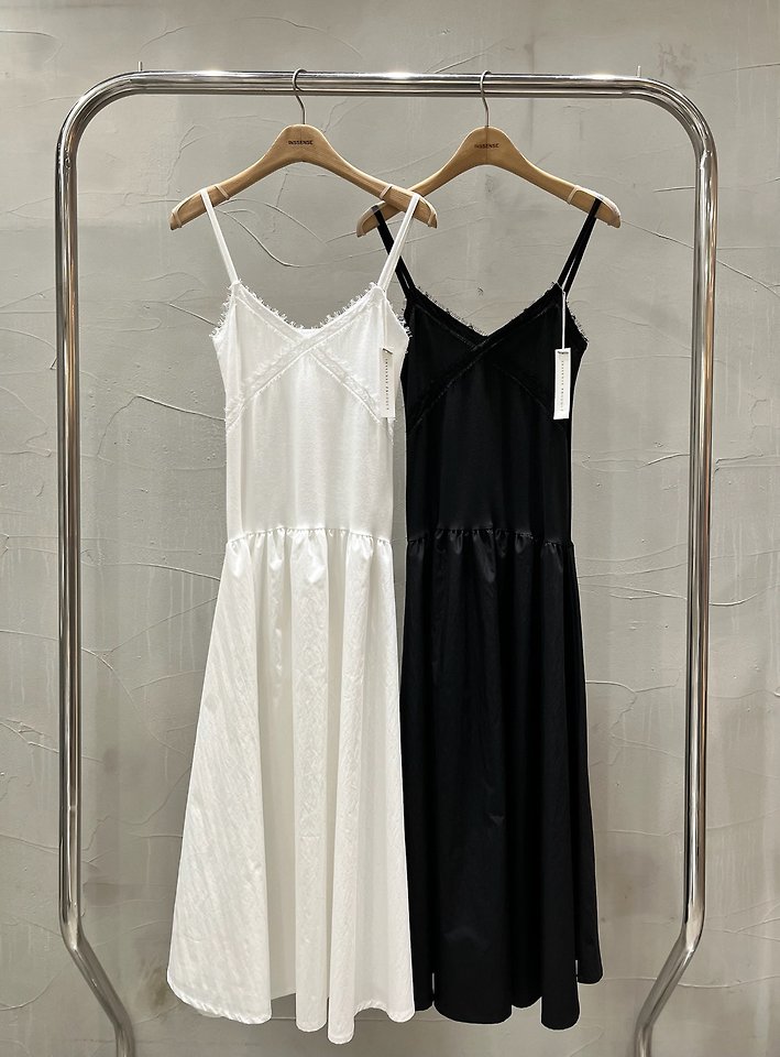 Inssense - Korean Women Fashion - #shopsmall - Lace Layer Maxi One-piece - 8