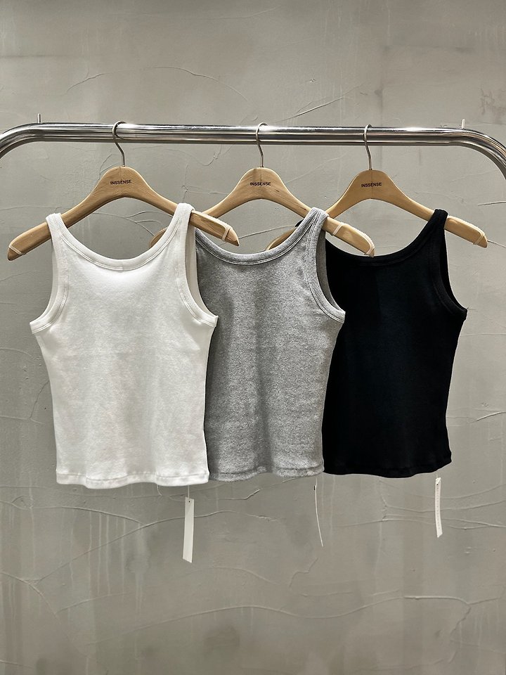 Inssense - Korean Women Fashion - #womensfashion - Minimal Ribbed Backless Tank Top - 8