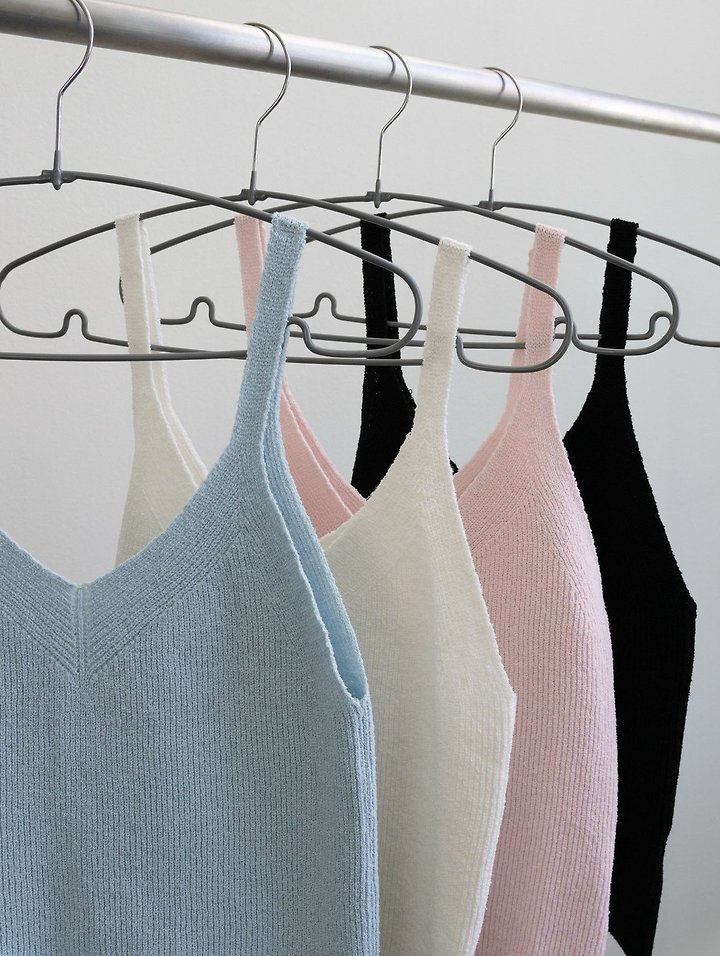 Inssense - Korean Women Fashion - #womensfashion - Two-Way Linen Bouclé Sleeveless Top - 10