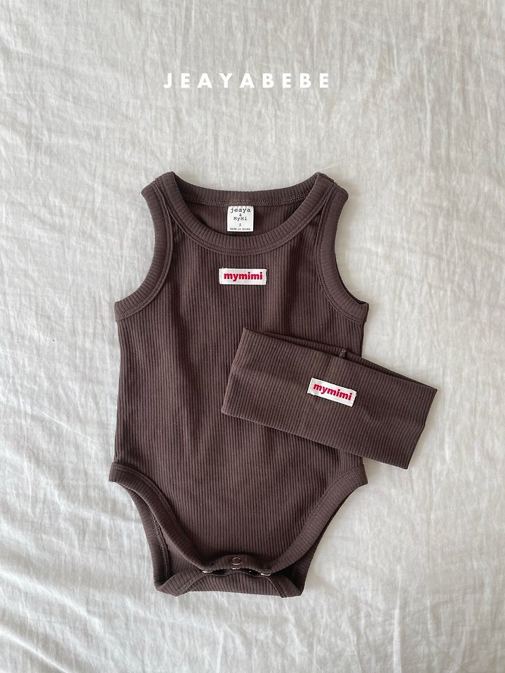 Jeaya & Mymi - Korean Baby Fashion - #babyboutique - Vive Suit (Headband Set) - 4