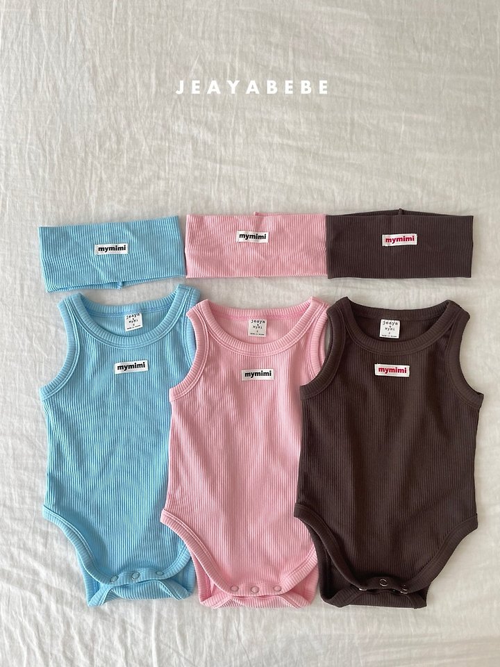 Jeaya & Mymi - Korean Baby Fashion - #babyclothing - Vive Suit (Headband Set) - 5