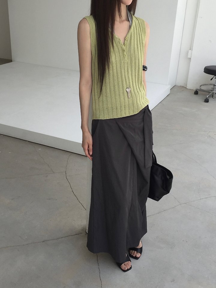 Jeiin - Korean Women Fashion - #momslook - Tis Sleeveless Top - 11