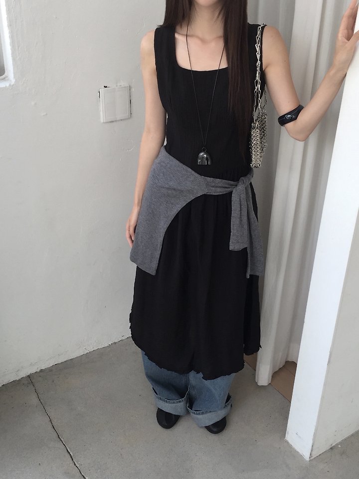 Jeiin - Korean Women Fashion - #momslook - Square-Neck One-piece - 12