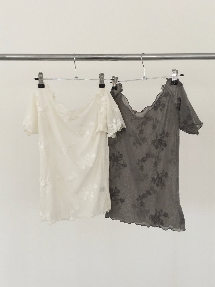 Jeiin - Korean Women Fashion - #momslook - Daisy Tee - 2