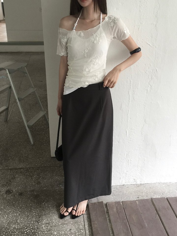 Jeiin - Korean Women Fashion - #momslook - Daisy Tee - 6