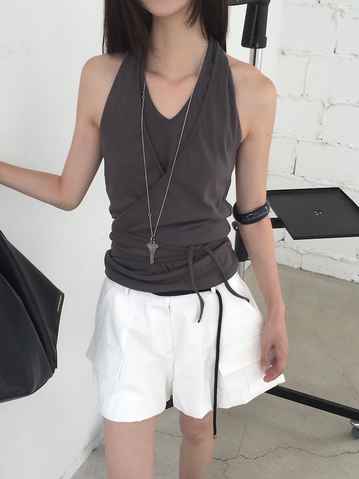 Jeiin - Korean Women Fashion - #momslook - Easy Sleeveless Top - 12