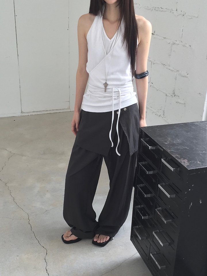 Jeiin - Korean Women Fashion - #momslook - Easy Sleeveless Top - 6