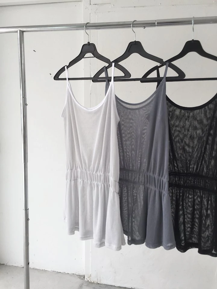 Jeiin - Korean Women Fashion - #momslook - Mesh One-piece - 3