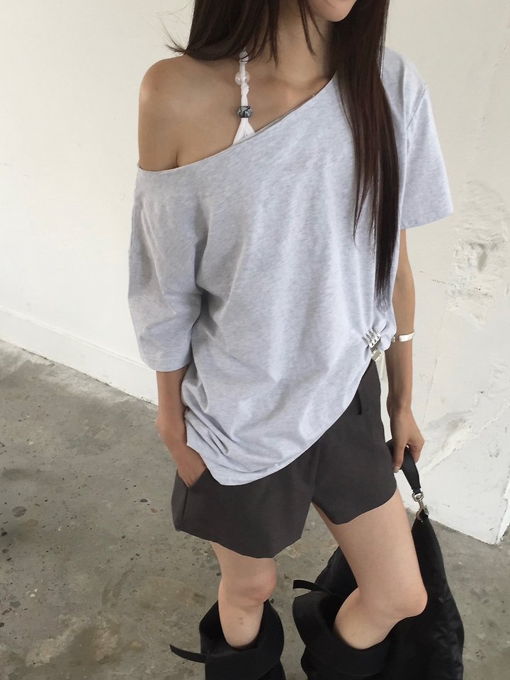 Jeiin - Korean Women Fashion - #momslook - Marble Sleeveless Top - 8